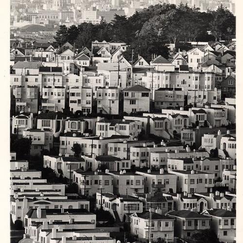 [Aerial view of the Mission district]