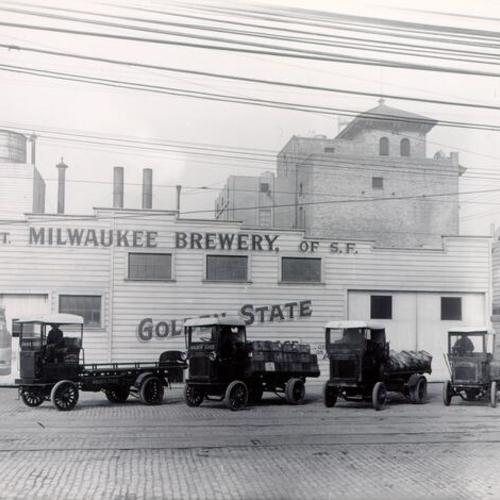 [Milwaukee Brewery located at 10th and Bryant Street]