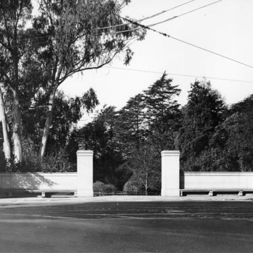 [McCauley Gate, Haight St. entrance to Golden Gate Park]