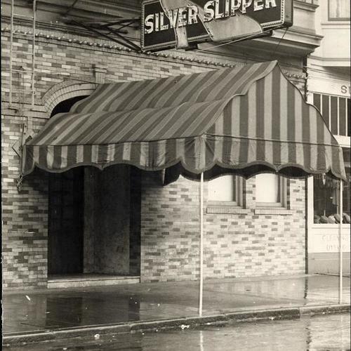 [Silver Slipper nightclub, 621 Union St.]