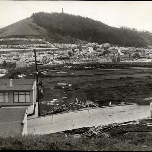 [View of Mount Davidson from Twin Peaks]