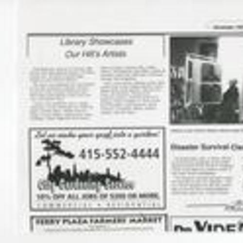 Library Showcases Our Hill's Artists, Potrero View, November 1993