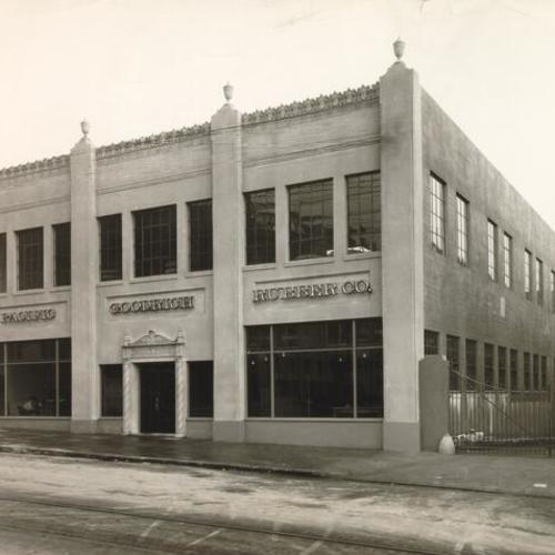 [Exterior of the Goodrich Rubber Company]