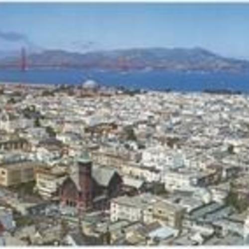 [Golden Gate Bridge as seen from Marina District]
