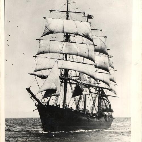 [Sailing Ship "Star of Alaska," also known as "Balclutha"]