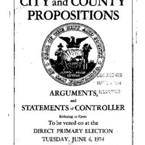 1974-06-04, San Francisco Voter Information Pamphlet