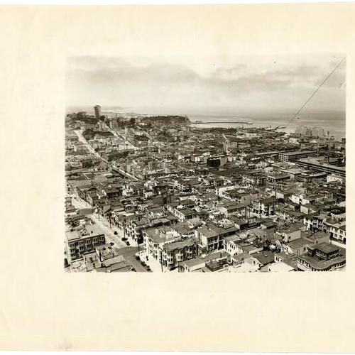 [Aerial view of North Beach taken from Telegraph Hill]