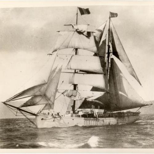 [Sailing ship "Tahiti"]