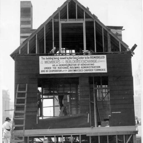 [Home construction in the Civic Center]