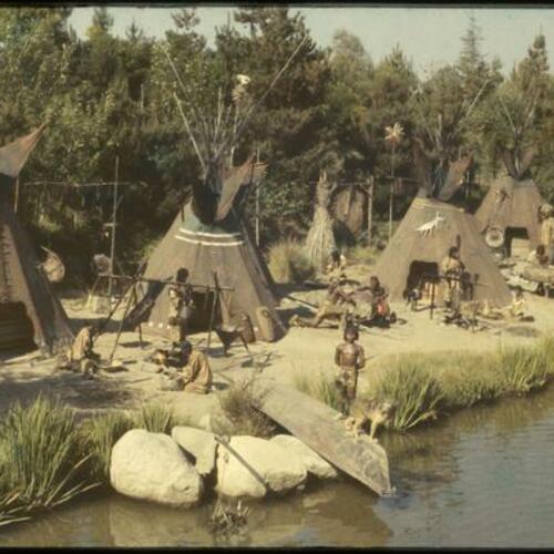 Indian Village in Frontierland