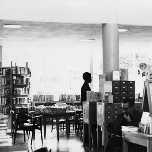 [Interior of Potrero Branch Library]