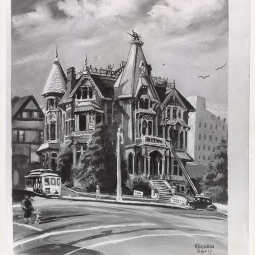 [Palmer mansion at 1901 Van Ness Ave.]