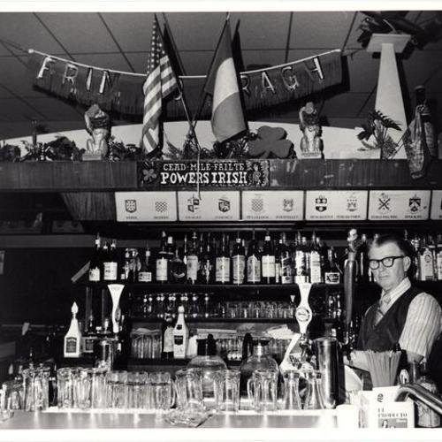 [Interior of Herrington's Irish bar]
