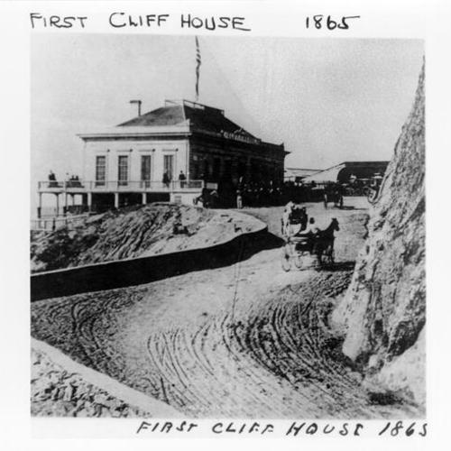 First Cliff House, 1865