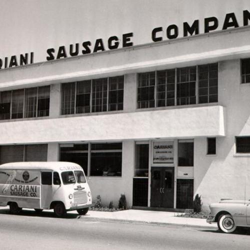 [Cariani Sausage Company located on Oakdale Avenue]