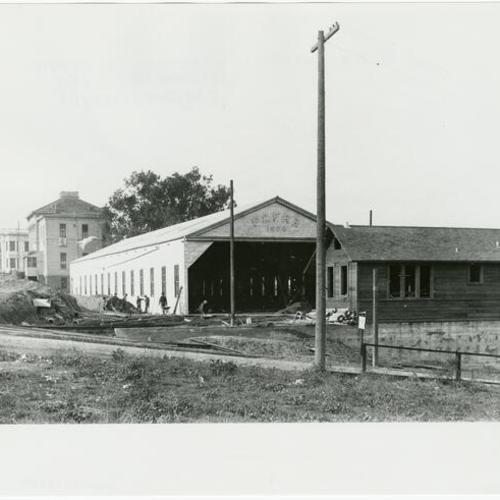 [Presidio & Ferries Railroad Company, at Filbert & Gough]
