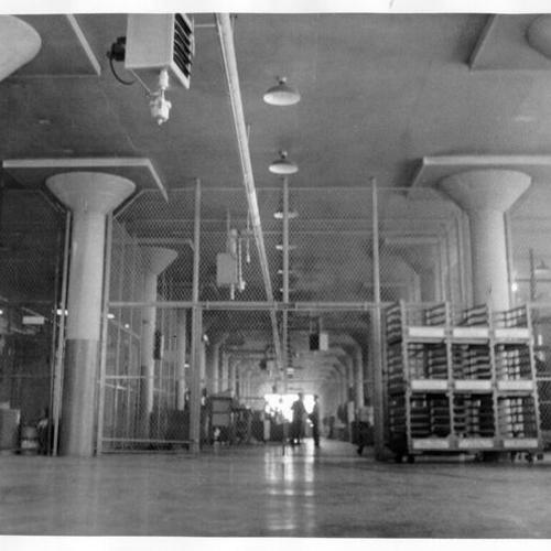[Interior of the Industries building on Alcatraz]
