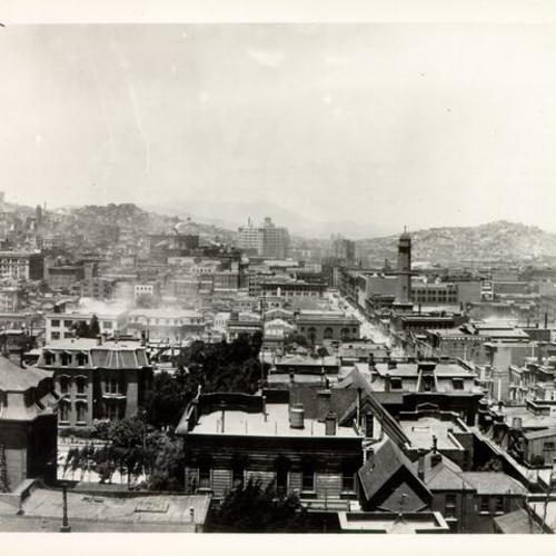 [View of San Francisco, looking north from Rincon Hill]