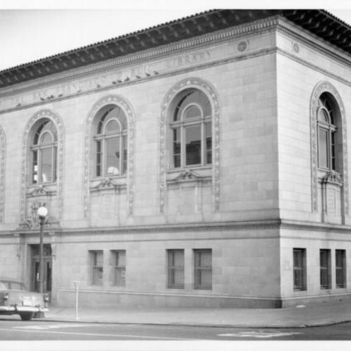 [Exterior of Mission Branch Library]
