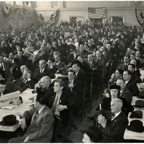 [Delegates at the second annual convention of the CIO]