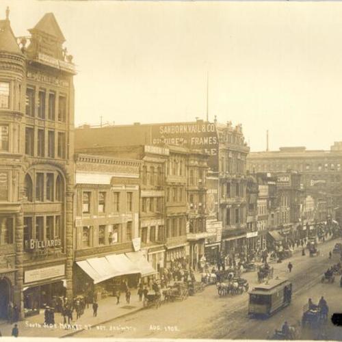 [South side of Market Street between 3rd and 4th streets]