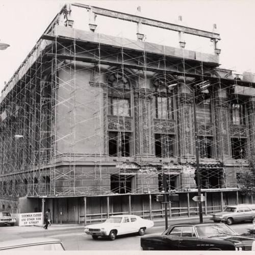 [Demolition of old Hall of Justice]