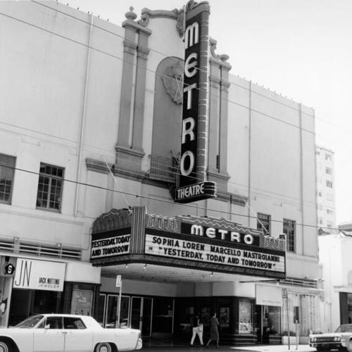 [Metro Theater, Union at Webster Streets]