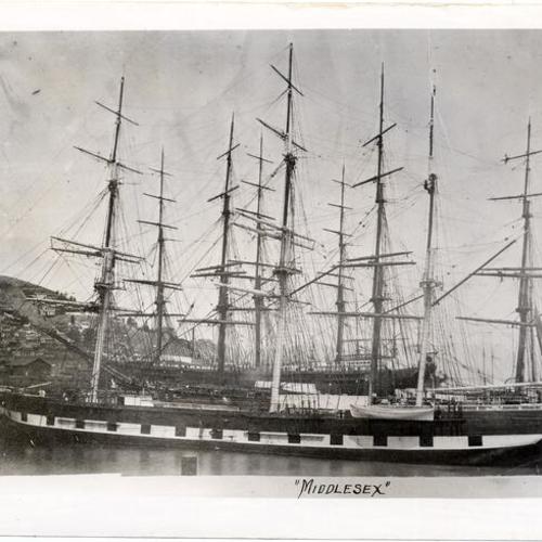 [Sailing ship "Middlesex"]