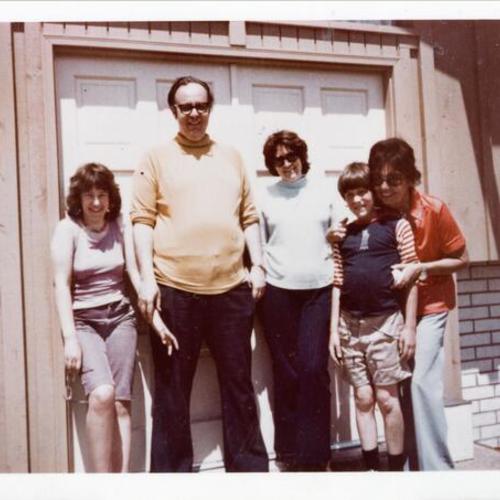 [Family photo in Boulder, Colorado]