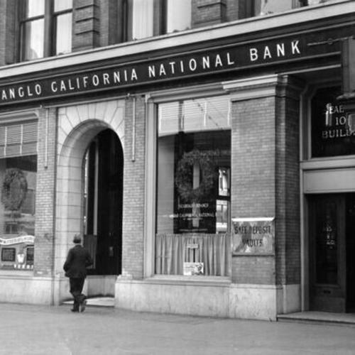 [Seaboard Branch of the Anglo California National Bank]