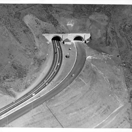[Aerial view of Waldo Tunnel]