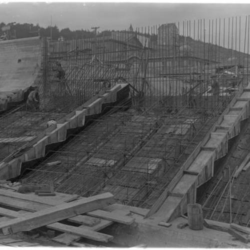 Construction at Ocean Beach Esplanade 