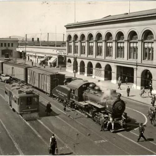 [State Belt Railroad of California at Embarcadero]