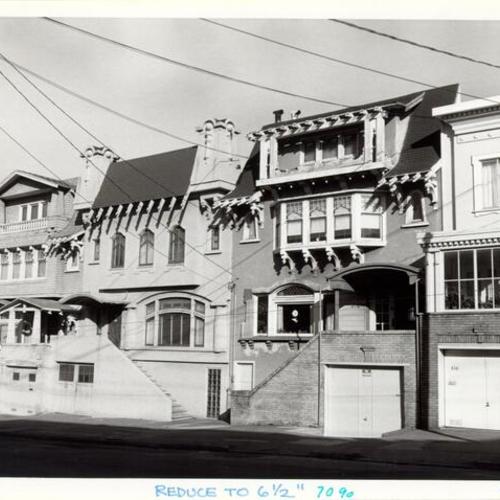 [Homes on Eighth Avenue in the Richmond District]