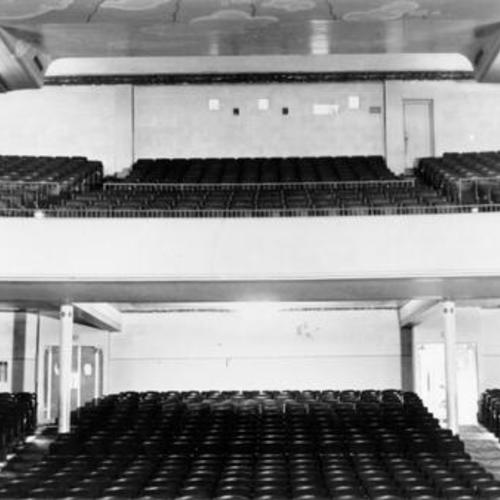 [Interior of the Uptown Theater]