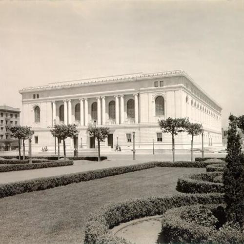[Exterior view of Main Library]