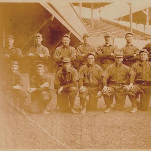 [Early San Francisco baseball players]