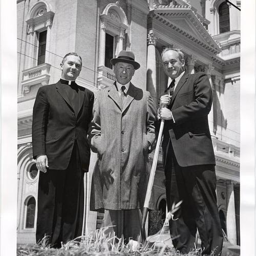 [Groundbreaking ceremony for School of Law Building at the University of San Francisco]