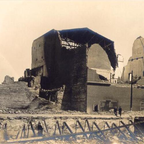 [Ruins of the Majestic Theatre at Market and 9th Street]