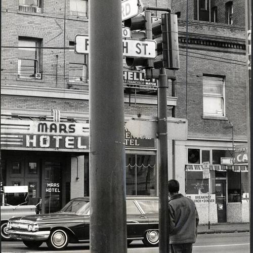 [Mars Hotel at Fourth and Howard streets]