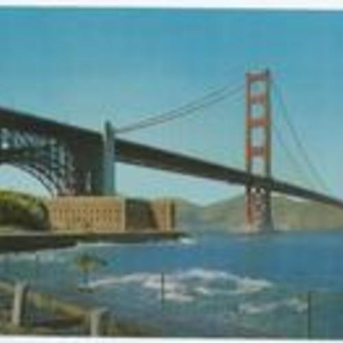 [Fort Point and the Golden Gate Bridge]