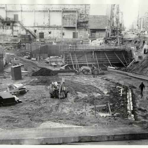 [Construction at Market and Eddy Street]