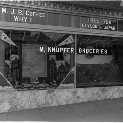 Knupfer Groceries at 17th and Harford Streets