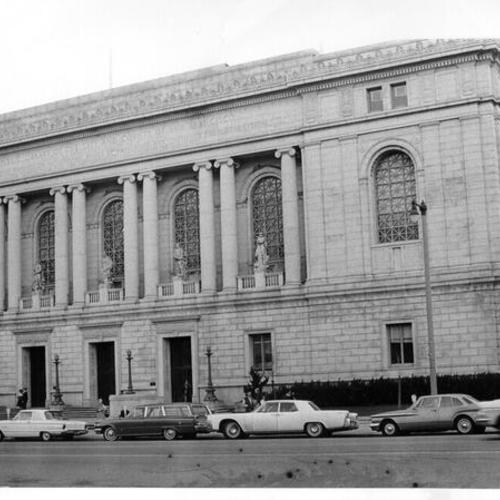 [Exterior of Main Library]