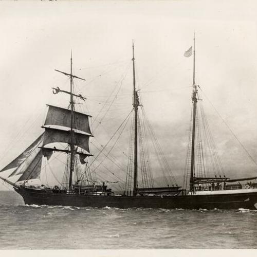 [Iron sailing ship "Coronado"]