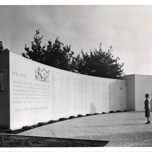 [West Coast Memorial, American Battle Monument Commission, Presidio of San Francisco]