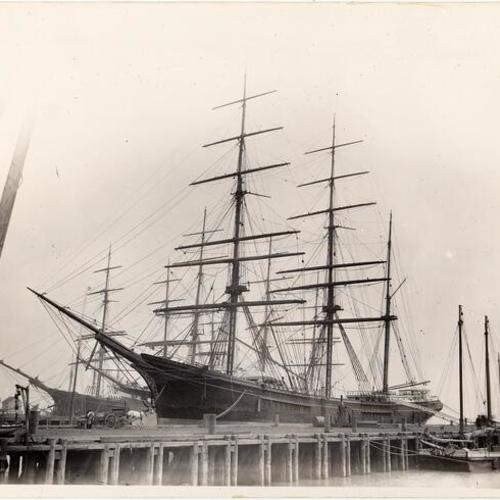 [Wooden ship "St. James"]