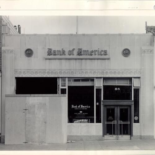 [West Portal branch of Bank of America]