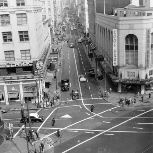 [Stockton Street, view north from Market]