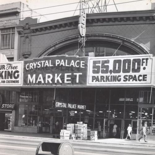[Market Street entrance to the Crystal Palace Market]
